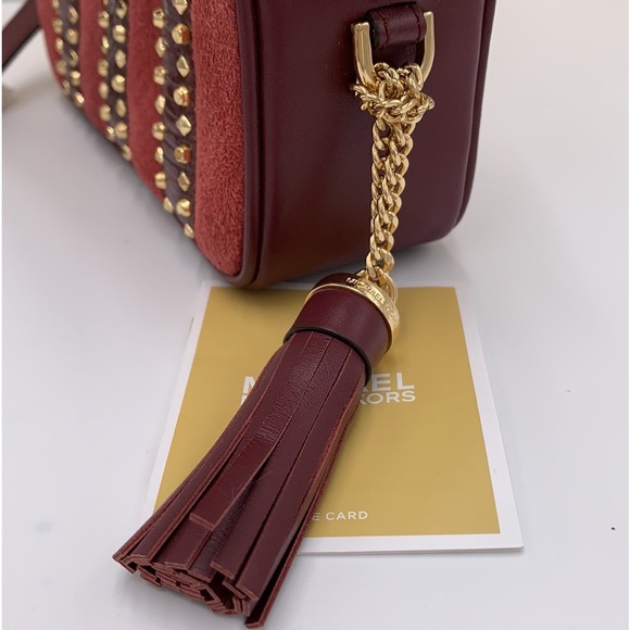 MICHAEL KORS SMALL MIXED - MEDIA CAMERA BAG - Picture 2 of 16